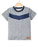 Young Birds Solid Half Sleeves Tee - Grey