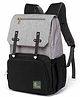 R for Rabbit Caramello Smart Diaper Bag Multipurpose Mothers Stylish Travel Backpack USB Charging Slot for Newborn Baby - Grey & Black (Logo Colour May Vary)