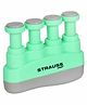 Strauss Adjustable Finger Hand Grip, (Green) Hand Grip Strengthener Strengthens Fingers, Hands, Wrists and Forearms - Best for Climbing, Golf & Tennis Grip Power, Hand Therapy