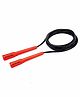 Strauss Skipping Rope | Skipping Rope for Women, Men & Kids | Fitness Exercise Equipment | Jumping Rope for Gym, Exercise, Training, Workout & Weight Loss|, (Orange)
