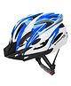 Strauss Adjustable Cycling Helmet - White & Blue