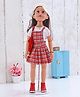 Speedage Simran Fashion Doll Red & White - Height 56.5 cm