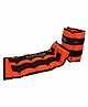 Strauss Adjustable Ankle/Wrist Weights 1.5 KG X 2 | Ideal for Walking, Running, Jogging, Cycling, Gym, Workout & Strength Training | Easy to Use on Ankle, Wrist, Leg, (Orange)