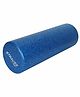 Strauss High Density Foam Roller | Deep Tissue Massage Roller for Knee Exercise, Muscles Recovery & Physiotherapy | Home Gym Fitness Equipment for Full Body Relaxation and Flexibility | 45cm,(Blue)