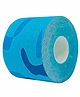 Strauss Kinesiology Sports Tape for Knee,Calf & Thigh Support|Waterproof Athletic Sports Tape for Muscle Support,Hand Leg Joint Support & Physiotherapy|Kinesio Tape for Sports Injury,(Camo Blue)