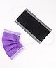 FROGGY 3ply Pack Of 50 Masks - Black & Purple