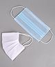 FROGGY 3ply Pack Of 50 Masks - White Blue