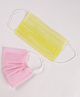 FROGGY 3ply Pack Of 50 Masks -  Yellow Pink