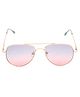 Spiky UV Protected Sunglass - Pink
