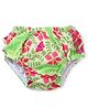 I play Flower Print Diaper Pant - Lime Green