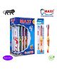 Maxi Goldie Junior Toothbrush Pack of 12 - Multicolour