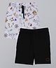 3PIN Pack of 2 Printed Shorts - Multicolor