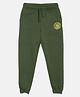 3PIN Full Length Solid Colour Joggers - Green