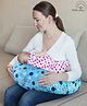 Babyhug 100% Cotton Feeding Pillow Circle Print - Blue