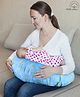 Babyhug 100% Cotton Feeding Pillow Moon Print - Blue