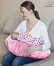 Babyhug 100% Cotton Feeding Pillow Moon Print - Pink