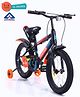 Pine Kids Rubber Air Tyres 99% Assembled Bicycle with 16 Inch Wheels -Black