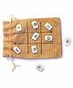 Rocking Potato Portable Tic Tac Toe Game - Beige