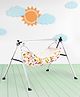 Foldable Cradle With U Shape Hammock - Cream