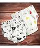 Baby Moo Adjustable & Washable Cloth Diaper Panties Pack of 2 - White