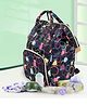 Baby Moo Kitty Diaper Bagpack  - Black