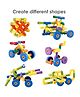 KiddyBuddy Pipe Blocks 72 Pieces- (Color And Design May Vary)