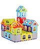 KiddyBuddy House Building Block Set Multicolor - 90 Pieces