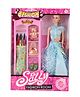 Smiles Creation Sally Fashion Doll Set - Blue