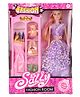 Smiles Creation Sally Fashion Doll Set - Purple and Pink
