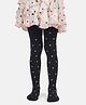 NEXT2SKIN Star Print Pantyhose Stocking - Black