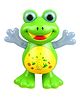 VGRASSP Dancing Frog Toy with Music and Lights - Green