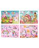 Ratnas Unicorn Kingdom Jigsaw Puzzle Set of 4 - 35 Pieces Each