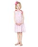 juDanzy Flower Print Dress - Pink