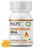 INLIFE Vegetariana 3 DHA Algal Oil Supplement 400 mg - 60 Vegetarian Capsules