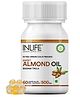 Inlife Sweet Almond Extra Virgin Cold Pressed Oil Supplement -  60 Capsules