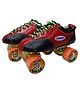 JJ Jonex Fix Body Quad Shoe  Hypro Rollo  Skates With Bag Size Junior 5 Uk- Multicolor