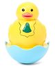 Ratnas Duck Shaped Roly Poly Toy(Colour May Vary)