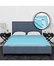BeyBee Bed Protector for Double Bed King & Queen Size Double Bed Size- Sea Blue