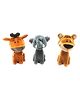 FunBlast Bobble Head Toys Pack of 3  Multicolor - Height 10 cm each