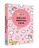 Zooplay India Baby Girl Milestone Flash Cards Pack of 24 - Multicolor 