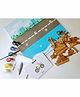 Zooplay India Transport Vehicles Activity Kit & Flashcards - Multicolor