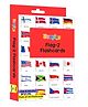 Zooplay India Flags Flash Cards Pack of 24 - Multicolor