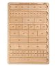 Ekoplay Fractions Wooden Puzzle Brown - 31 Pieces