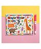 Chocozone Reusable Magic Water Colouring Book - English