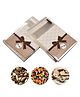 Chocozone Self Adhesive Guddy Bags Brown - Pack of 100