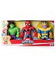 Marvel Thanos Hulk & Spider-Man Action Figures Pack Of 3 - Height 26.5 cm