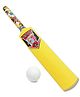 Nippon Senior Cricket Bat Ball Set - Yellow