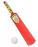 Nippon Senior Cricket Bat Ball Set - Red