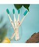 Organic B Neem Toothbrush Pack of 4 - Brown
