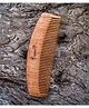 Organic B Neem Comb Moon Shaped for Detangling - Brown